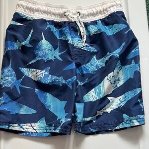 OshKosh B'gosh Blue Shark Swim Trunks